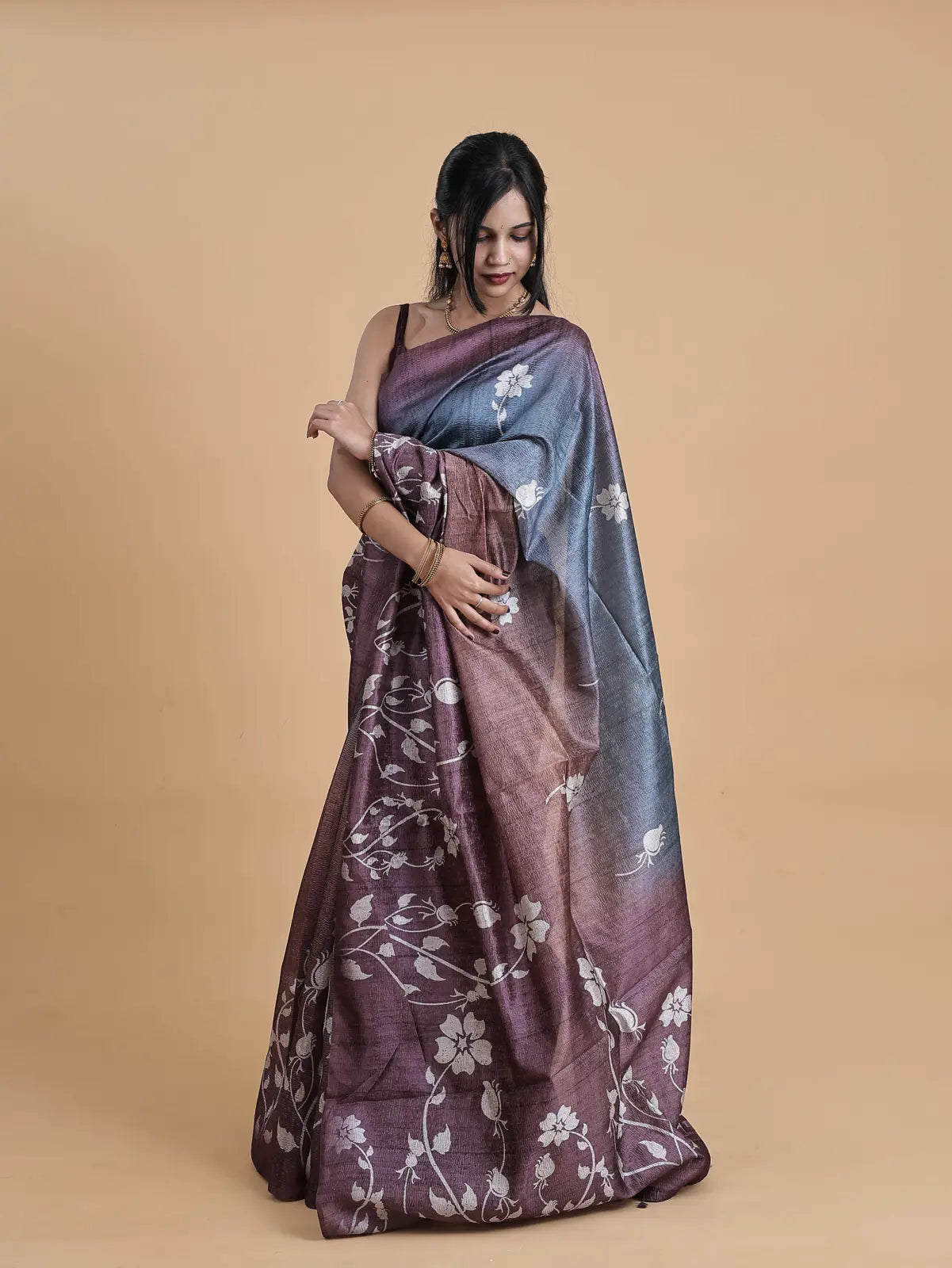 Art Saree – Digital Print Crush Saree