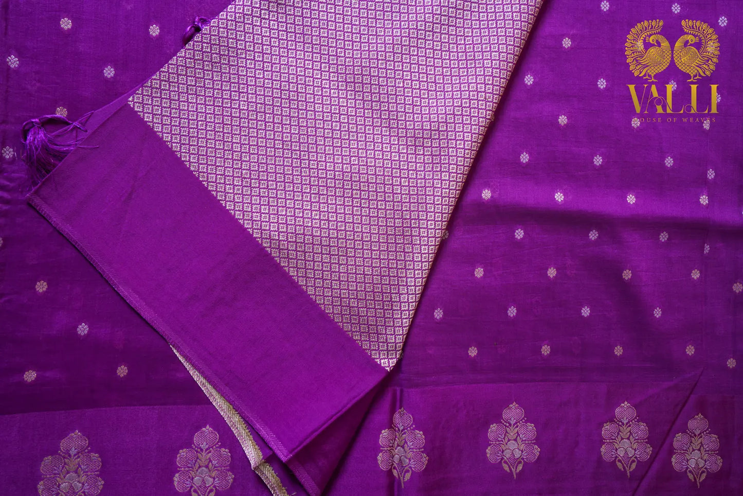 Munga Saree Purple