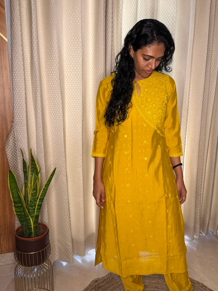 Mustard co ord set 2pc
