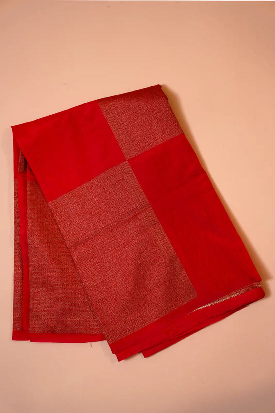  Raw Silk  – Red