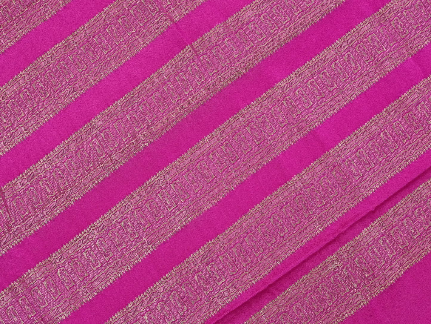 Pure Crepe Silk – Rani Pink Embroidery