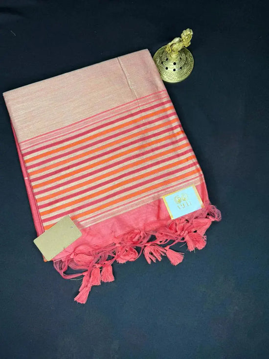 Temple Raw Silk  – Pink