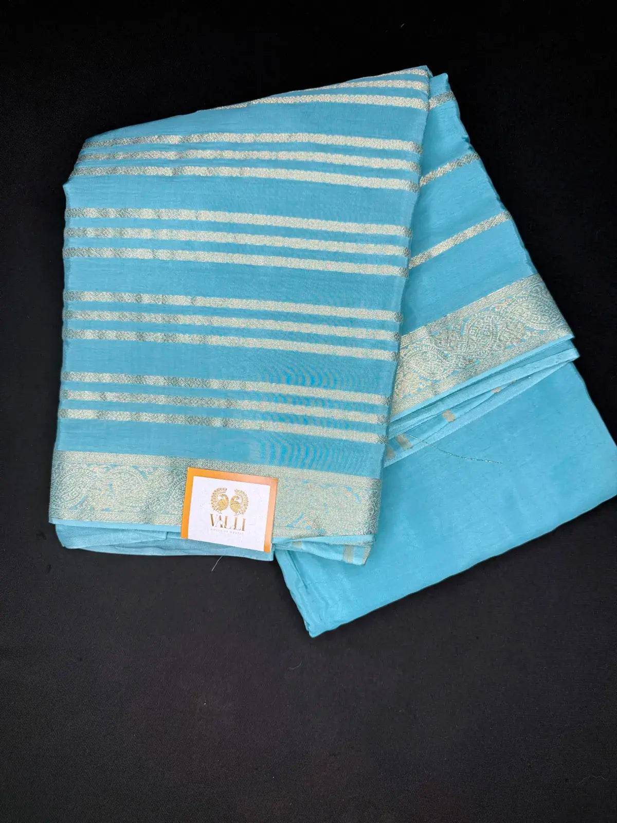 Simple Semi Crepe  – Blue