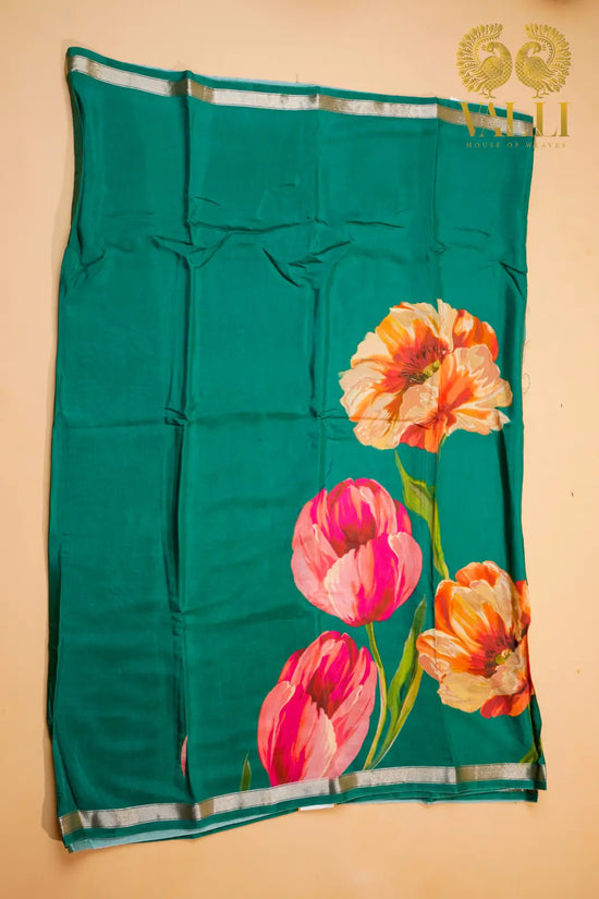 Pushpavalli Saree  – Green