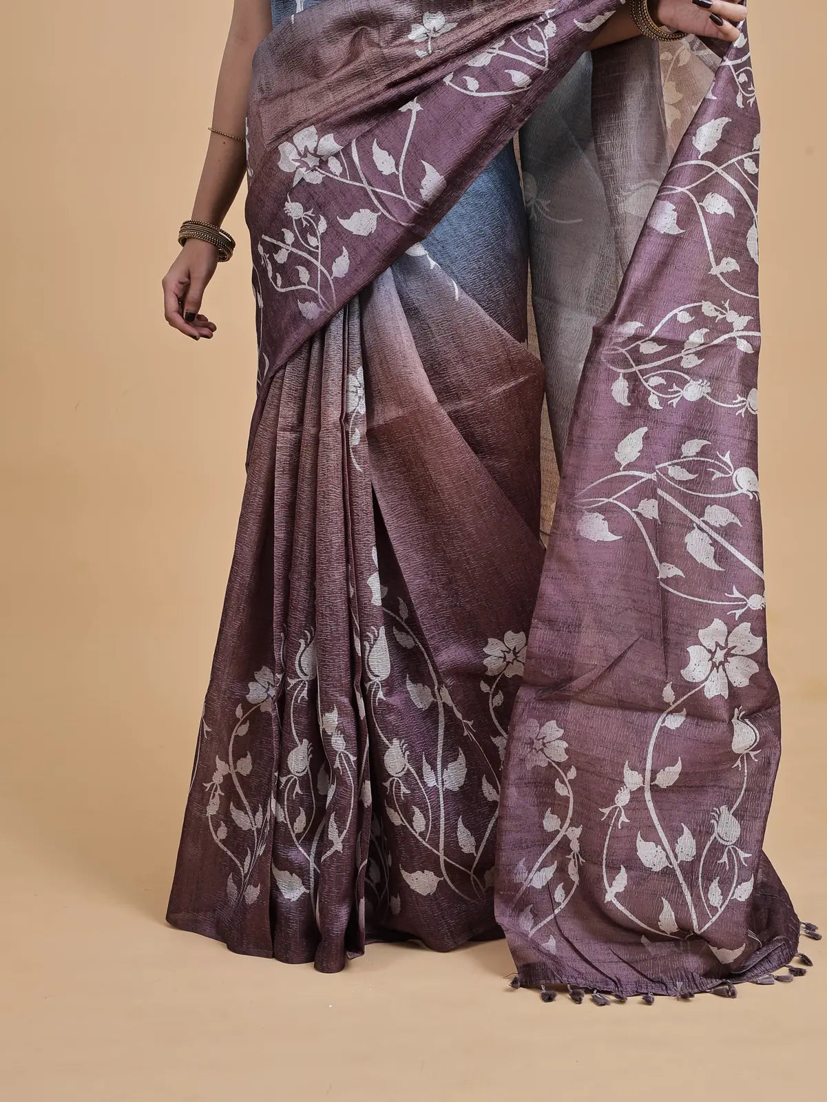 Art Saree – Digital Print Crush Saree