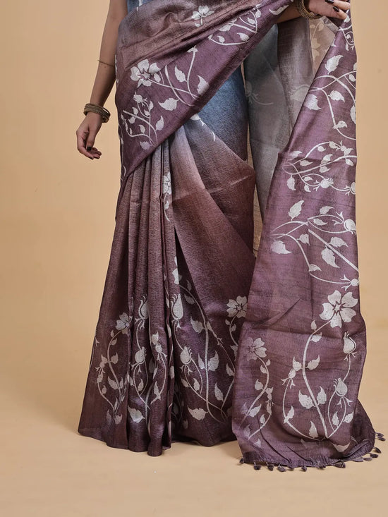 Art Saree – Digital Print Crush Saree