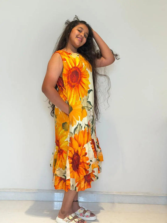 Sunflower dress
