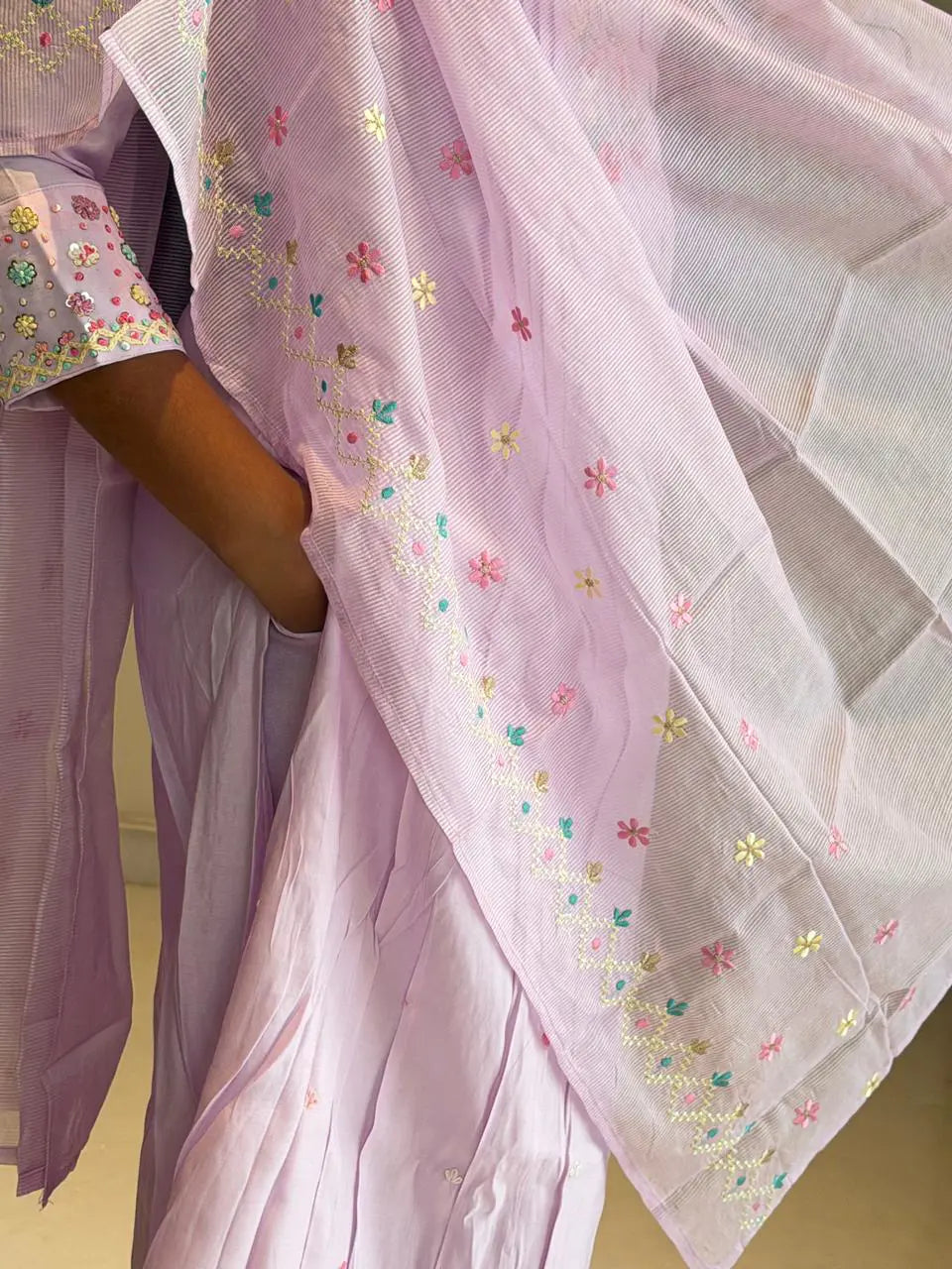 Kurta set Pastel Pink