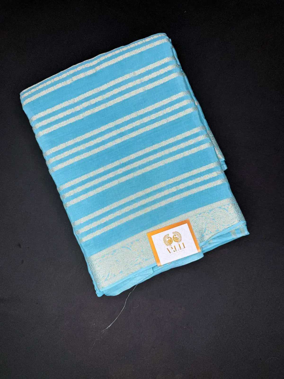 Simple Semi Crepe  – Blue