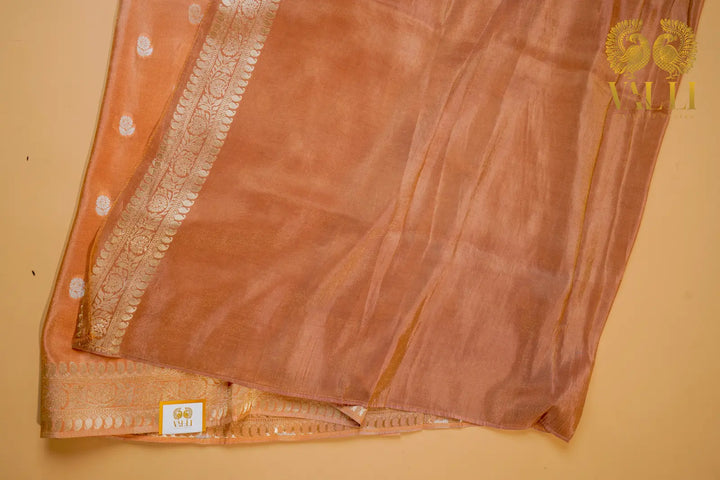 Tissue Banarasi Crepe Saree
