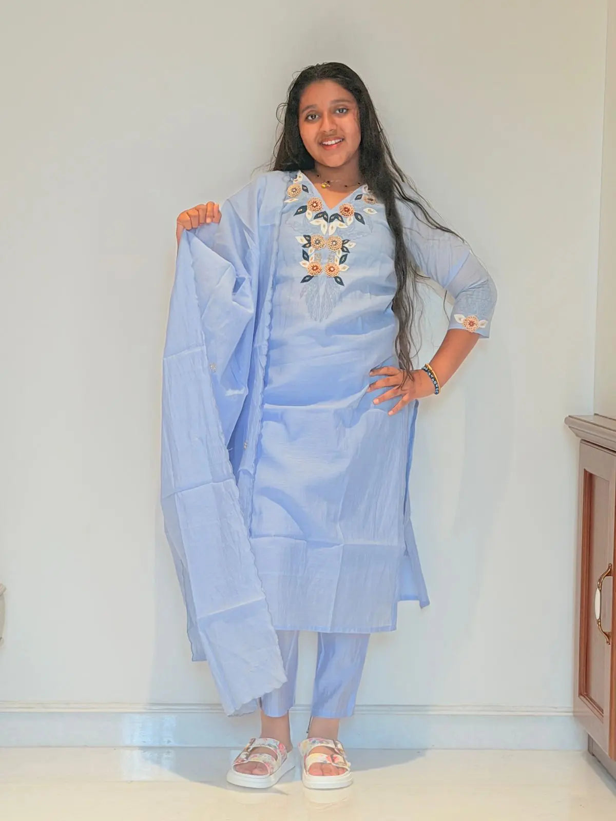 Blue bloom set