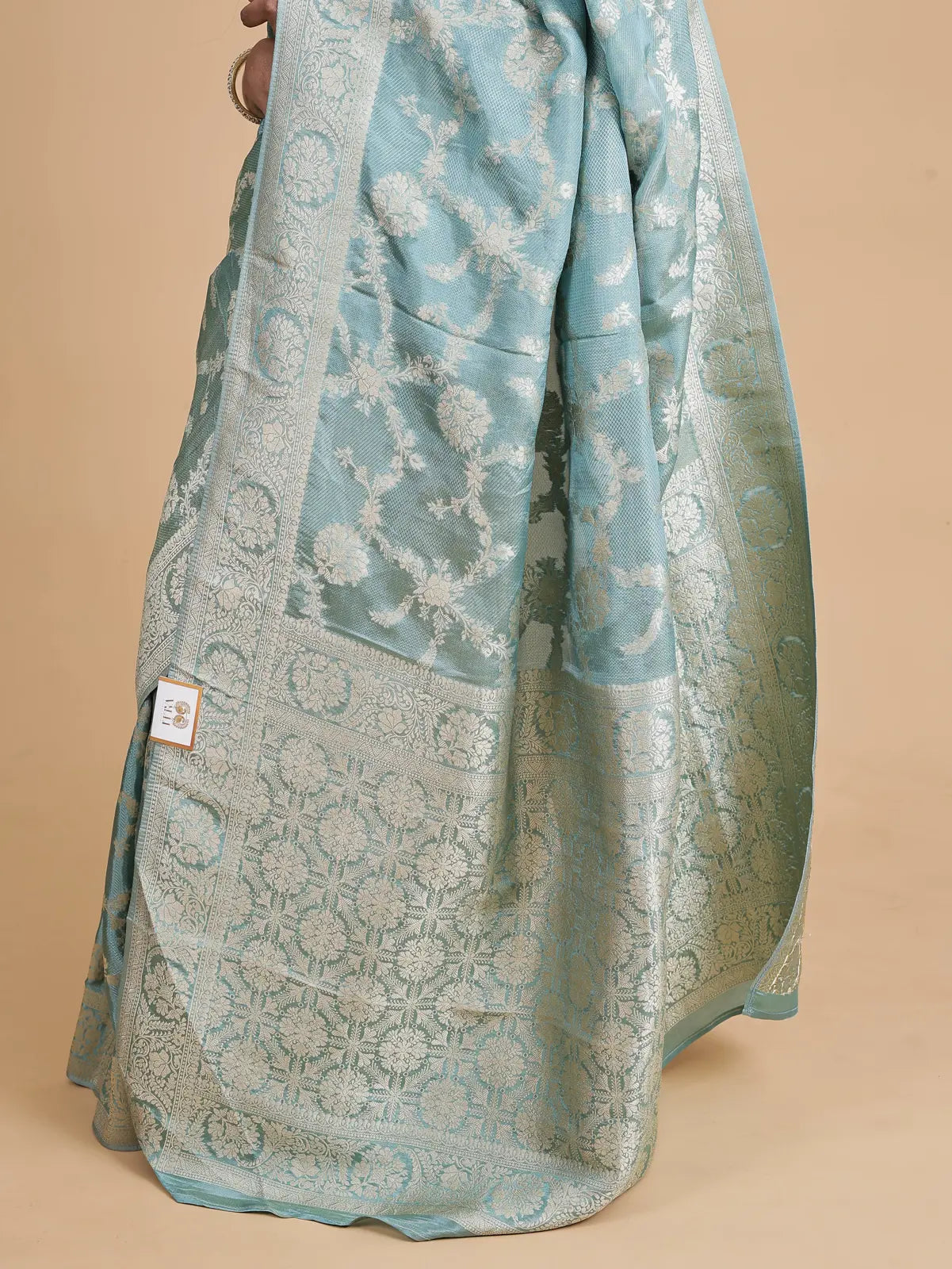 Satin Jute Banarasi Saree
