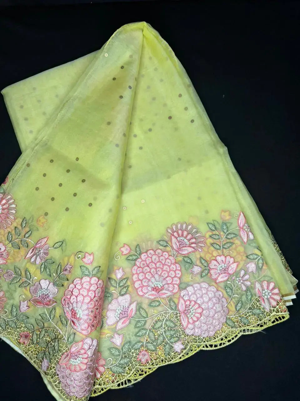 Lemon Organza 
