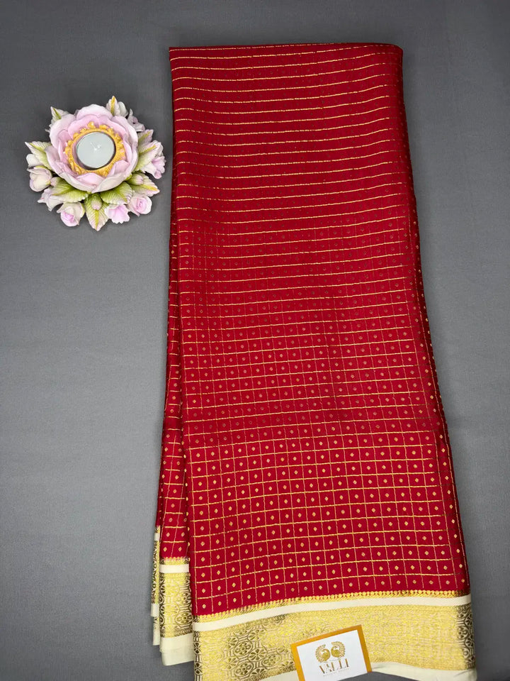 Lakshadeepam red +white 
