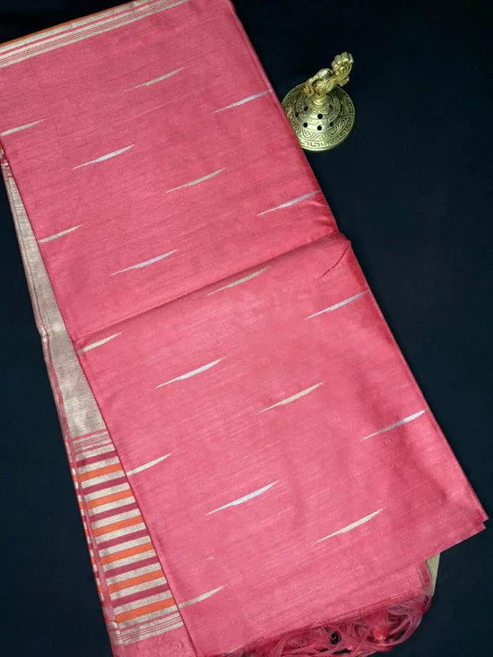 Temple Raw Silk  – Pink