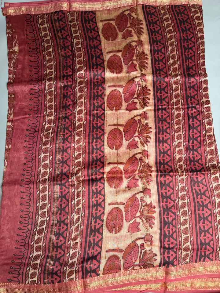 Maheshwari cotton saree