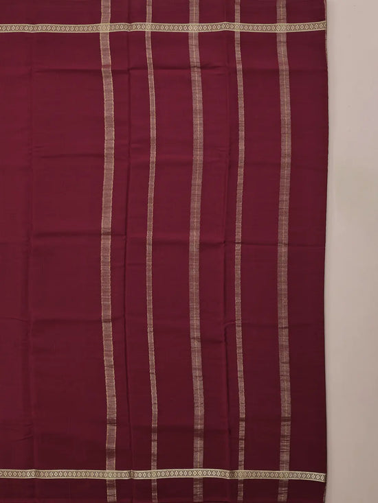 Arakku Red KSIC | Pure Silk Saree with Diamond Border