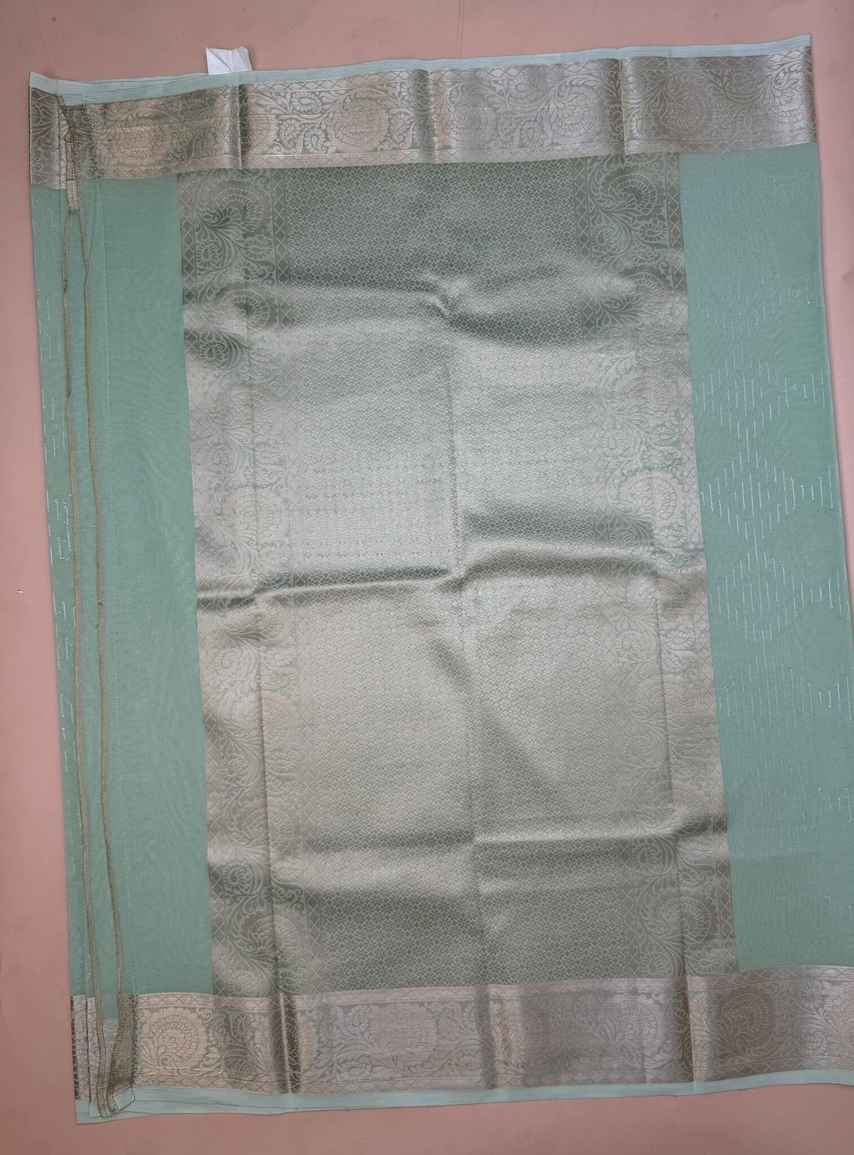 Pista Green Georgette Saree