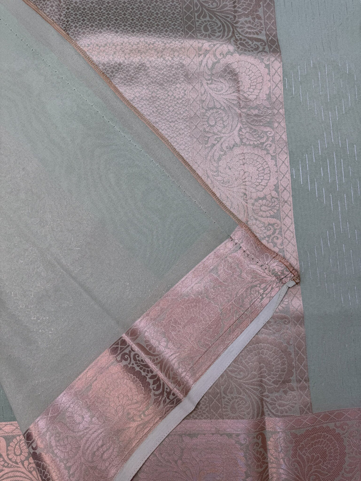 Pista Green Georgette Saree
