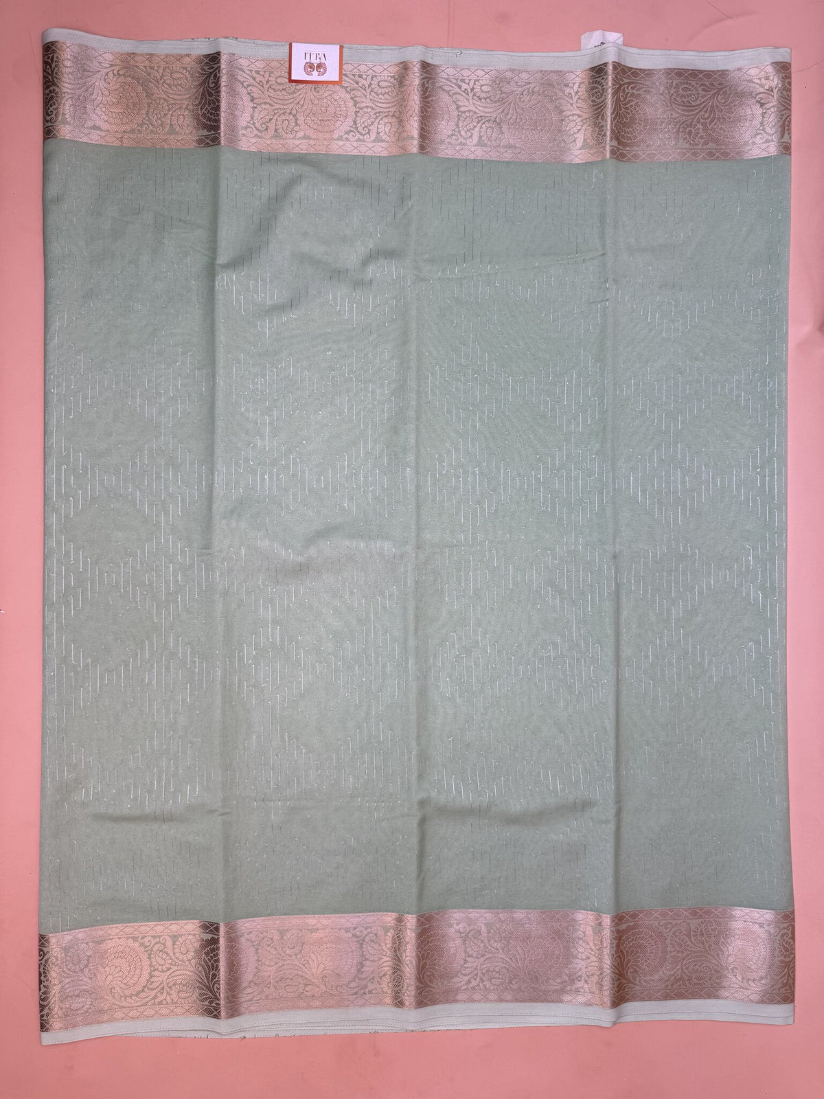 Pista Green Georgette Saree