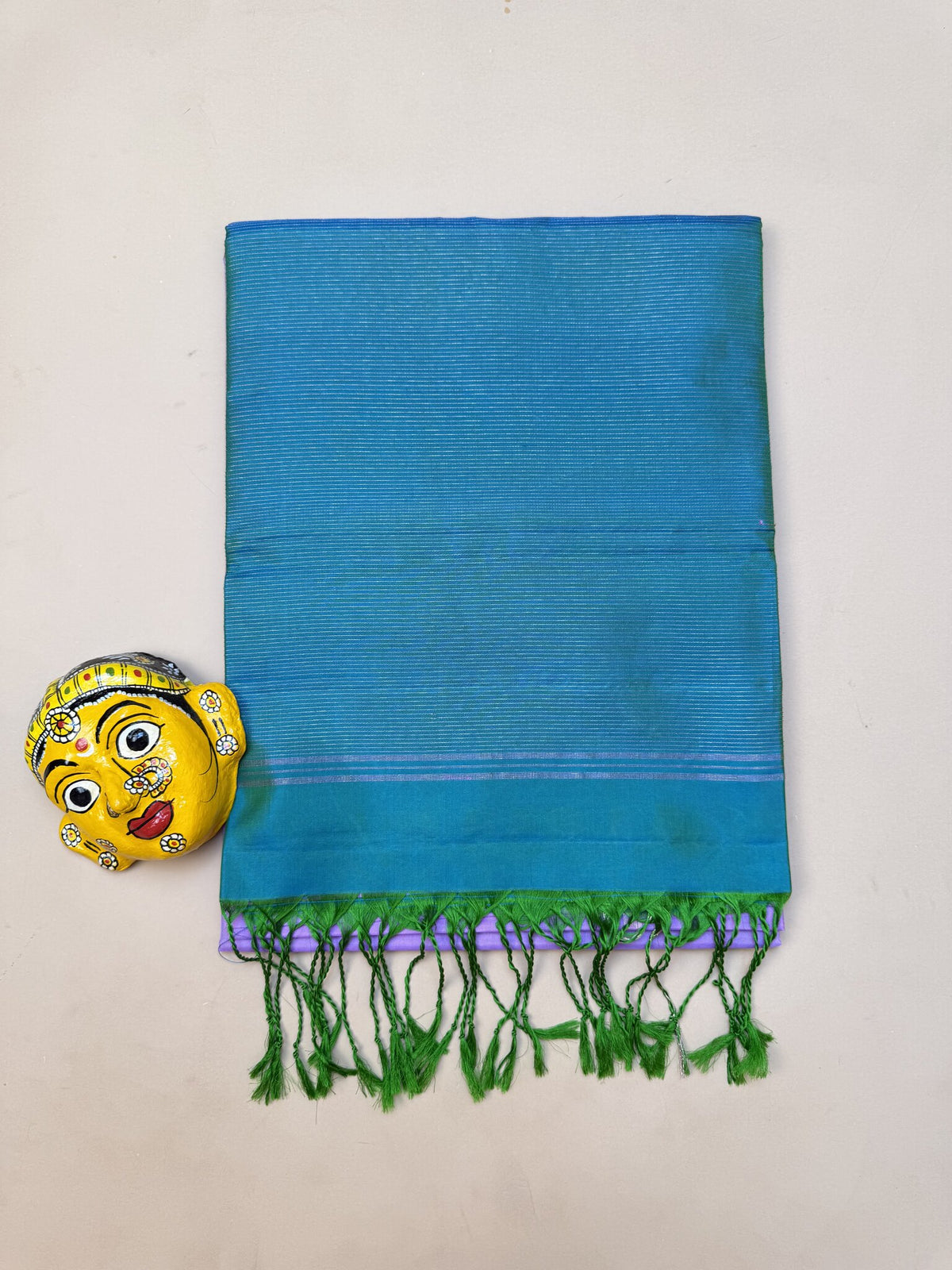Pure Kanchipuram Green Silk Saree