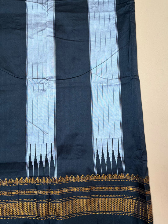 Black Ilkal Saree – Tum Tum Checks