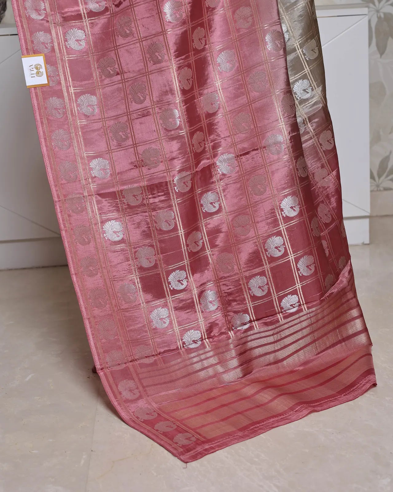 Banarasi crepe silk