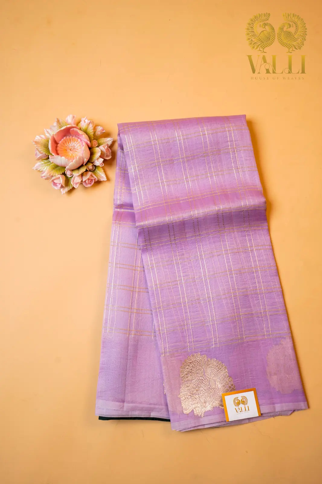 Pure Kora Organza Saree with Contrast Bottle Green Blouse