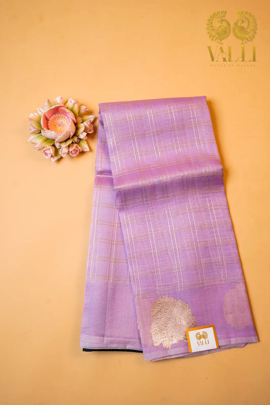 Pure Kora Organza Saree with Contrast Bottle Green Blouse