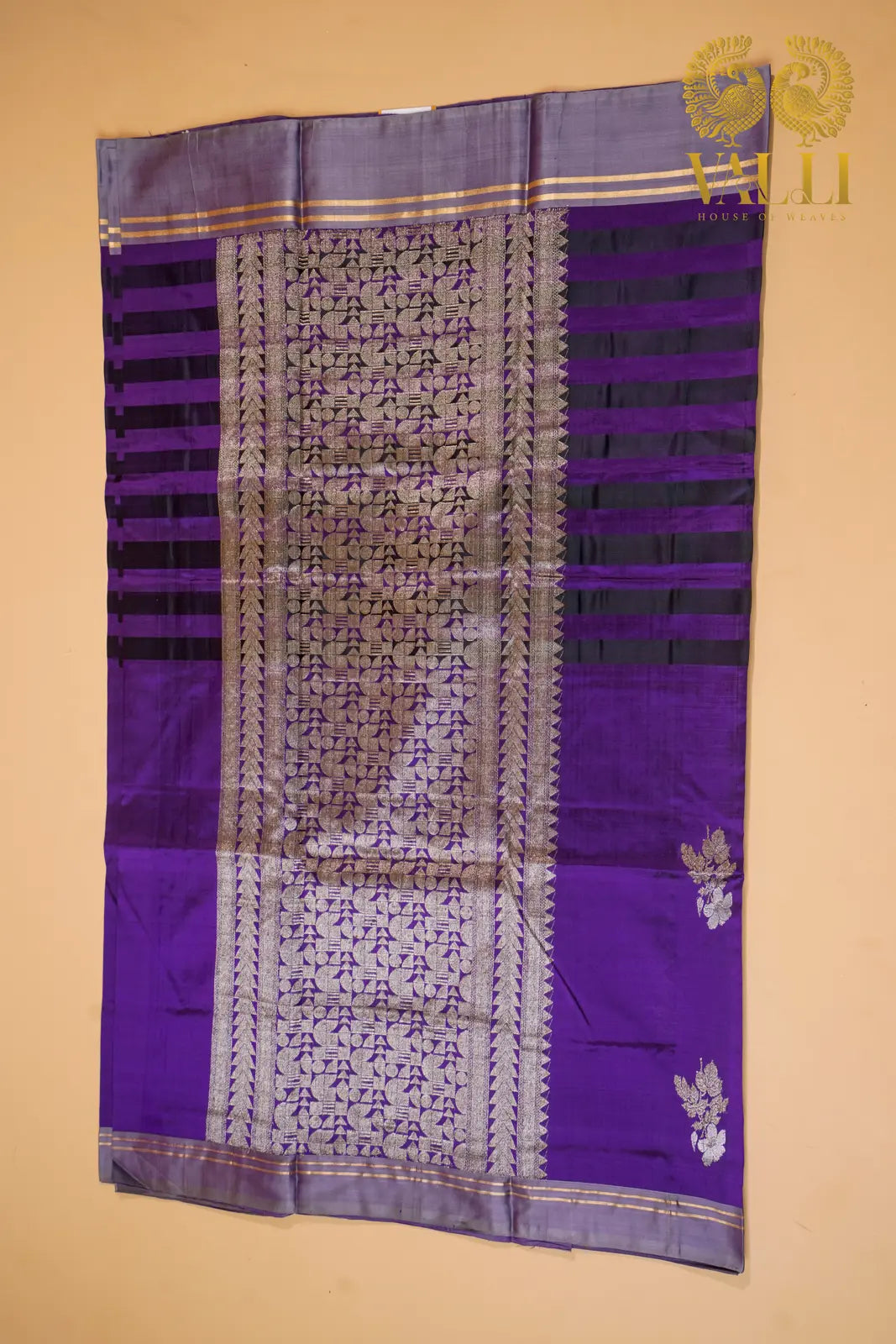 Royal amethyst pure Banarasi 