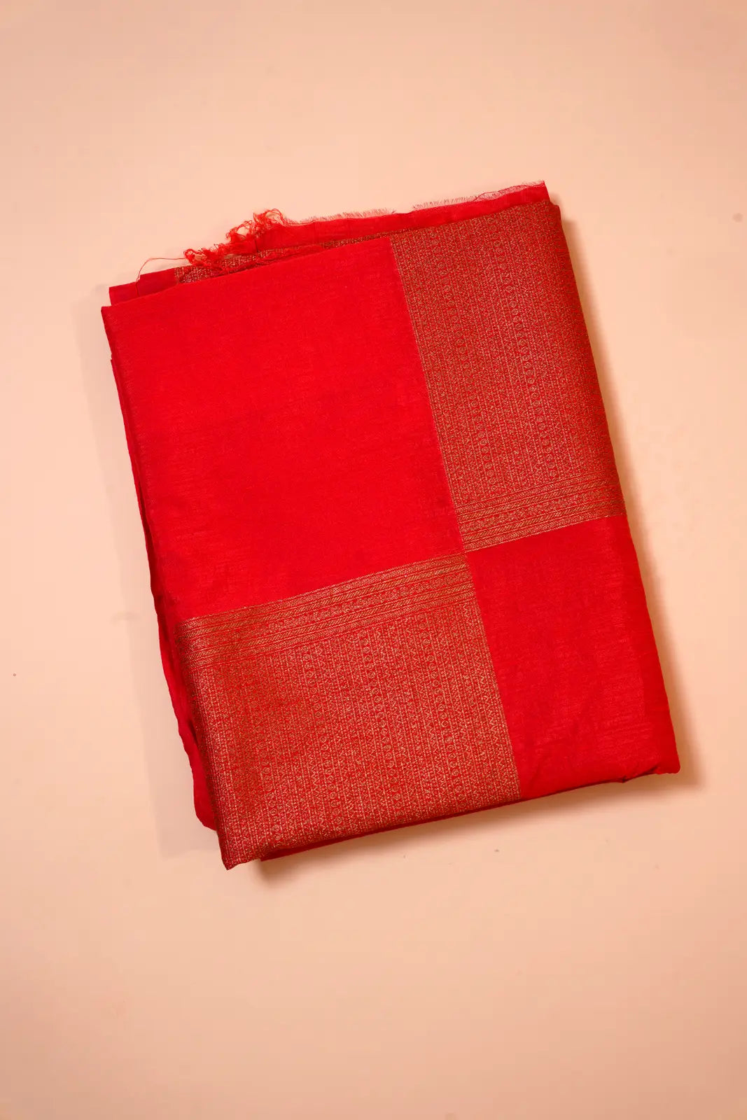  Raw Silk  – Red
